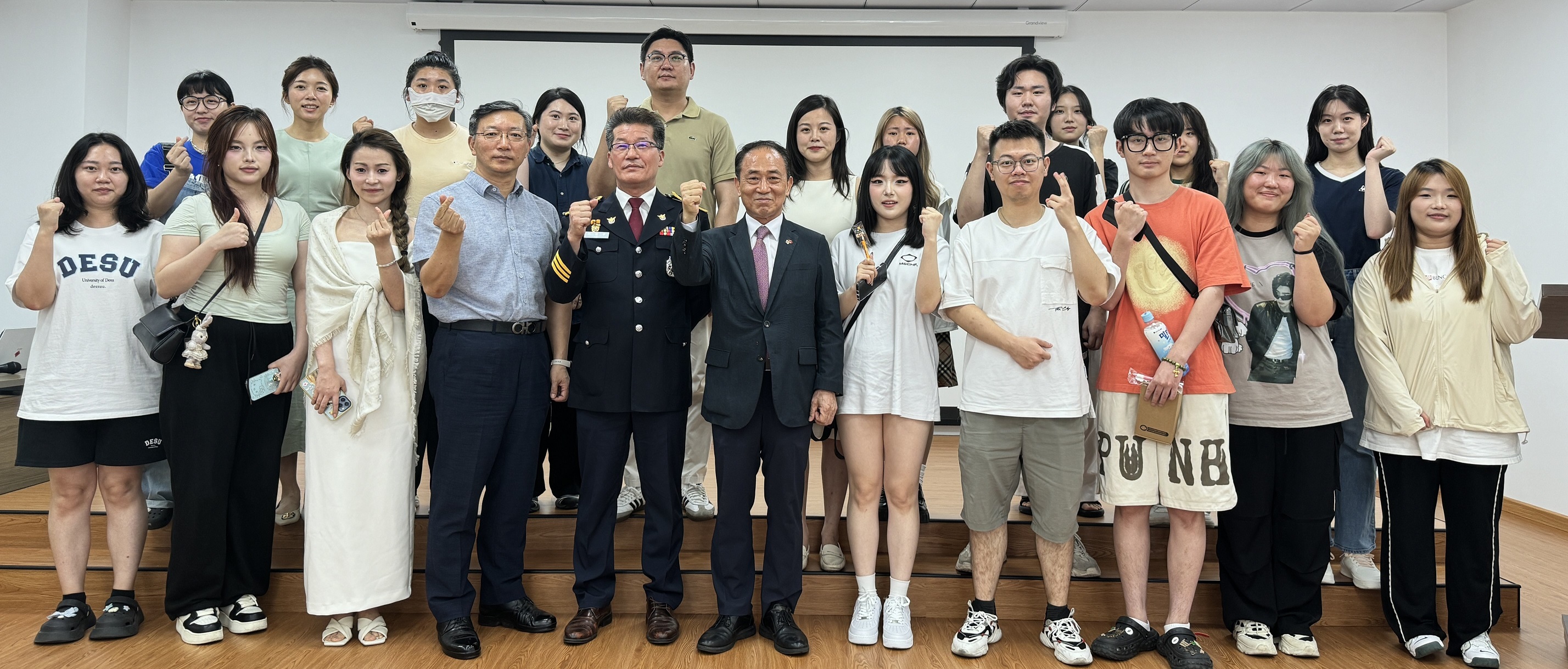 한국행 중국 유학생 대상 한국생활 관련 설명회(안전교육 등) 개최